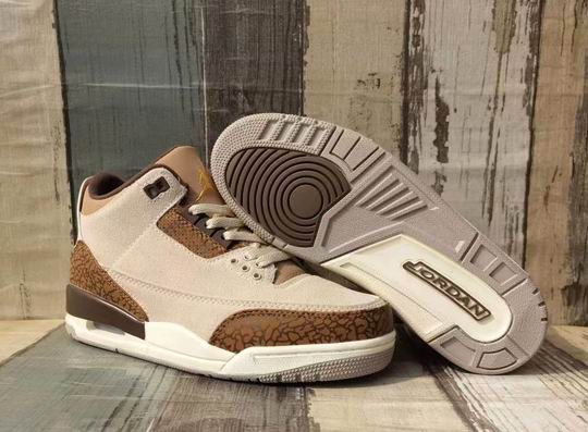 Air Jordan 3 “Palomino” CT8532-102 Men's Basketball Shoes AJ3 Beige Coffee-55 - Click Image to Close
